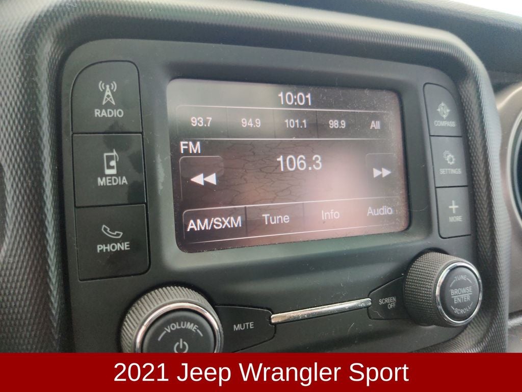 2021 Jeep Wrangler Sport