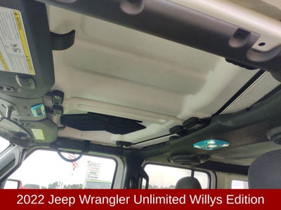 2022 Jeep Wrangler Unlimited Willys