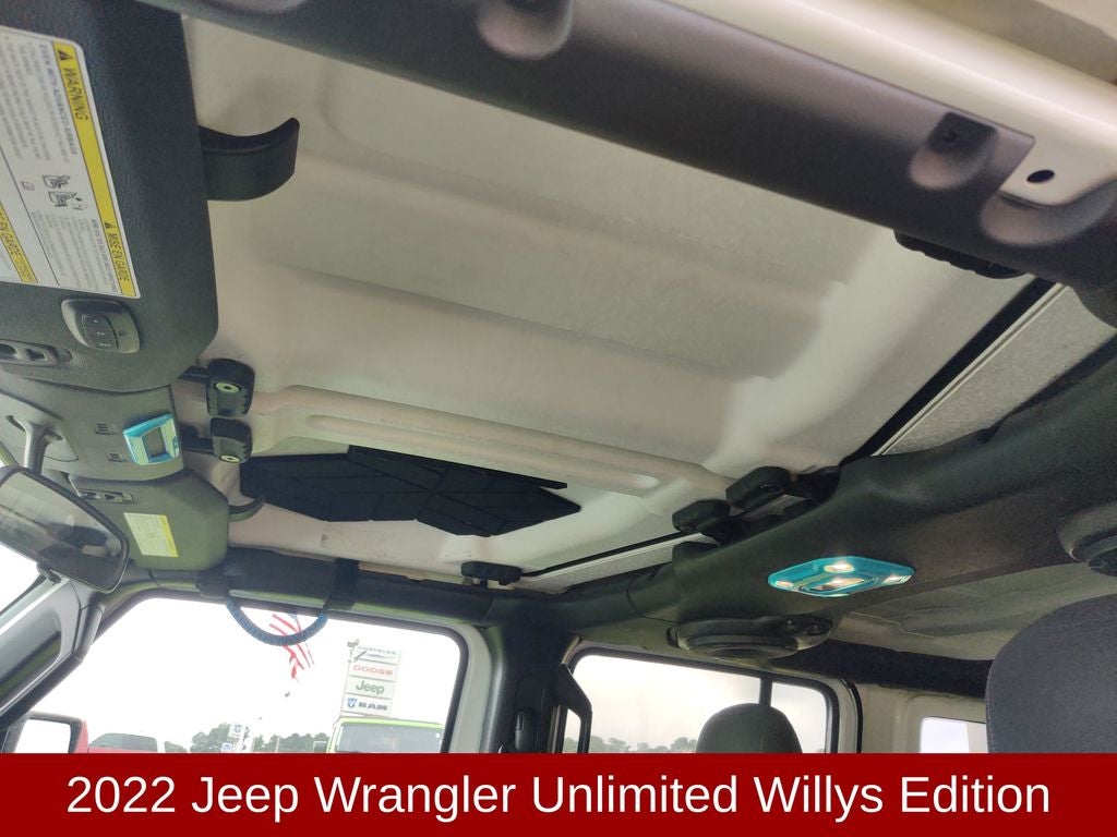 2022 Jeep Wrangler Unlimited Willys