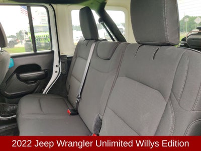 2022 Jeep Wrangler Unlimited Willys