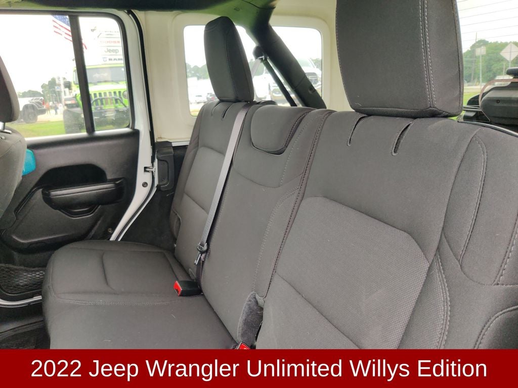 2022 Jeep Wrangler Unlimited Willys