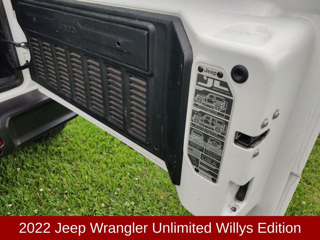 2022 Jeep Wrangler Unlimited Willys