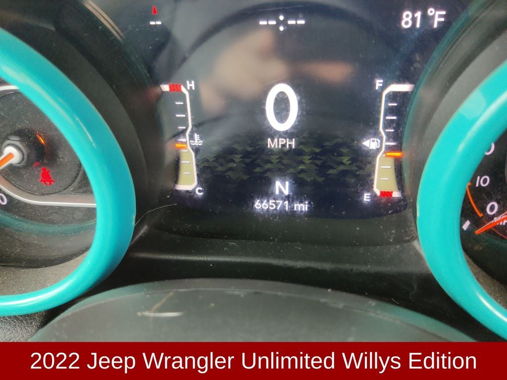 2022 Jeep Wrangler Unlimited Willys