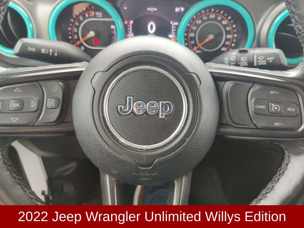 2022 Jeep Wrangler Unlimited Willys