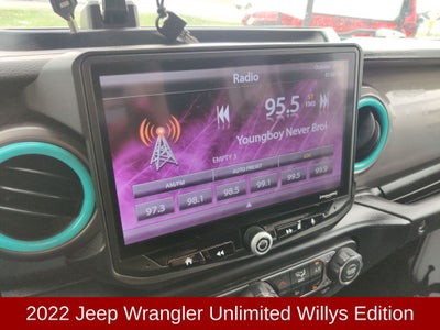 2022 Jeep Wrangler Unlimited Willys