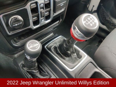 2022 Jeep Wrangler Unlimited Willys
