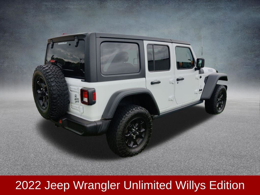 2022 Jeep Wrangler Unlimited Willys
