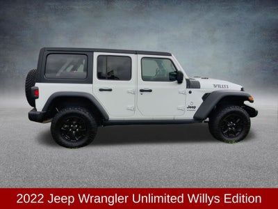 2022 Jeep Wrangler Unlimited Willys