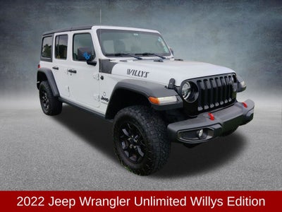 2022 Jeep Wrangler Unlimited Willys