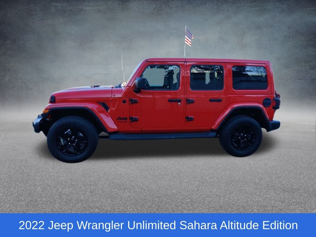 2022 Jeep Wrangler Unlimited Sahara Altitude