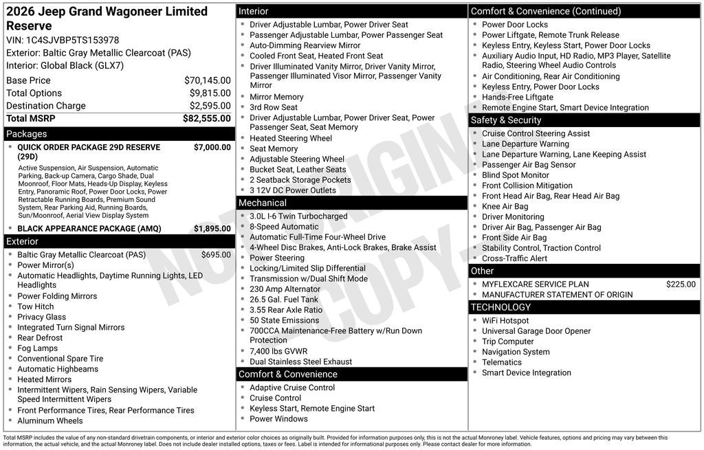 2026 Jeep Grand Wagoneer Limited