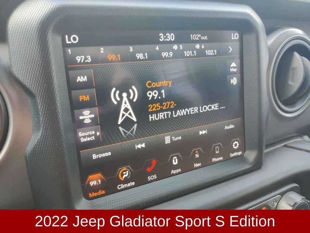 2022 Jeep Gladiator Sport
