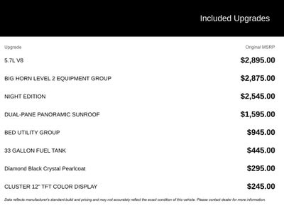 2026 RAM 1500 Big Horn/Lone Star