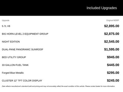 2026 RAM 1500 Big Horn/Lone Star