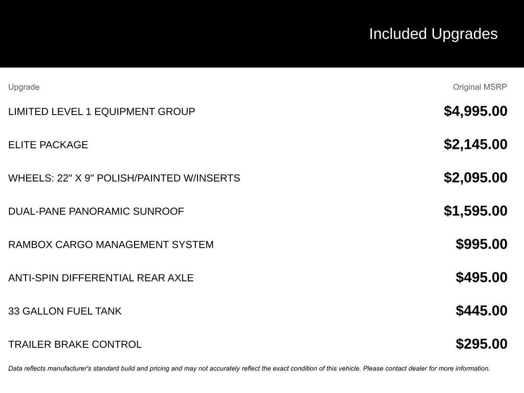 2023 RAM 1500 Limited