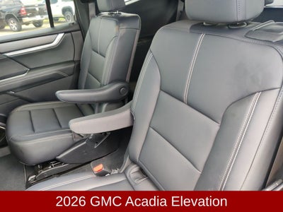 2026 GMC Acadia Elevation