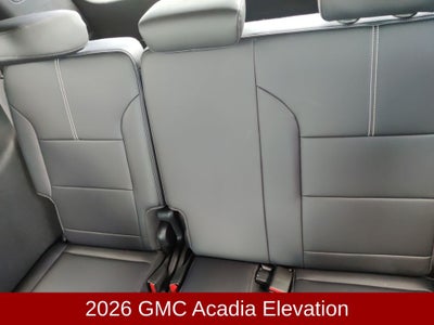2026 GMC Acadia Elevation