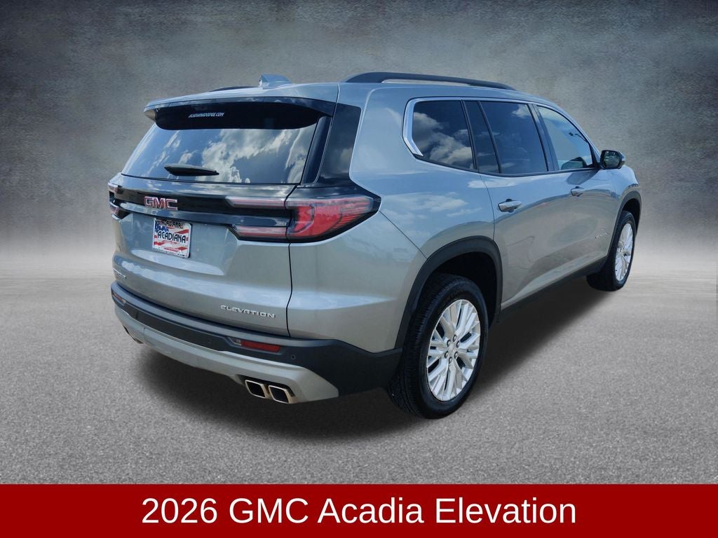 2026 GMC Acadia Elevation