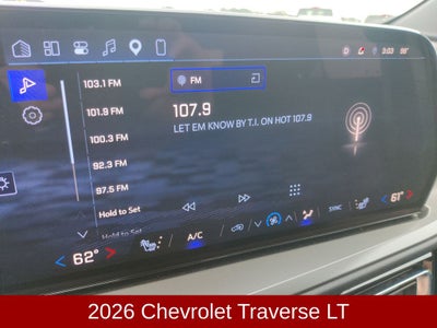 2026 Chevrolet Traverse LT 2LT