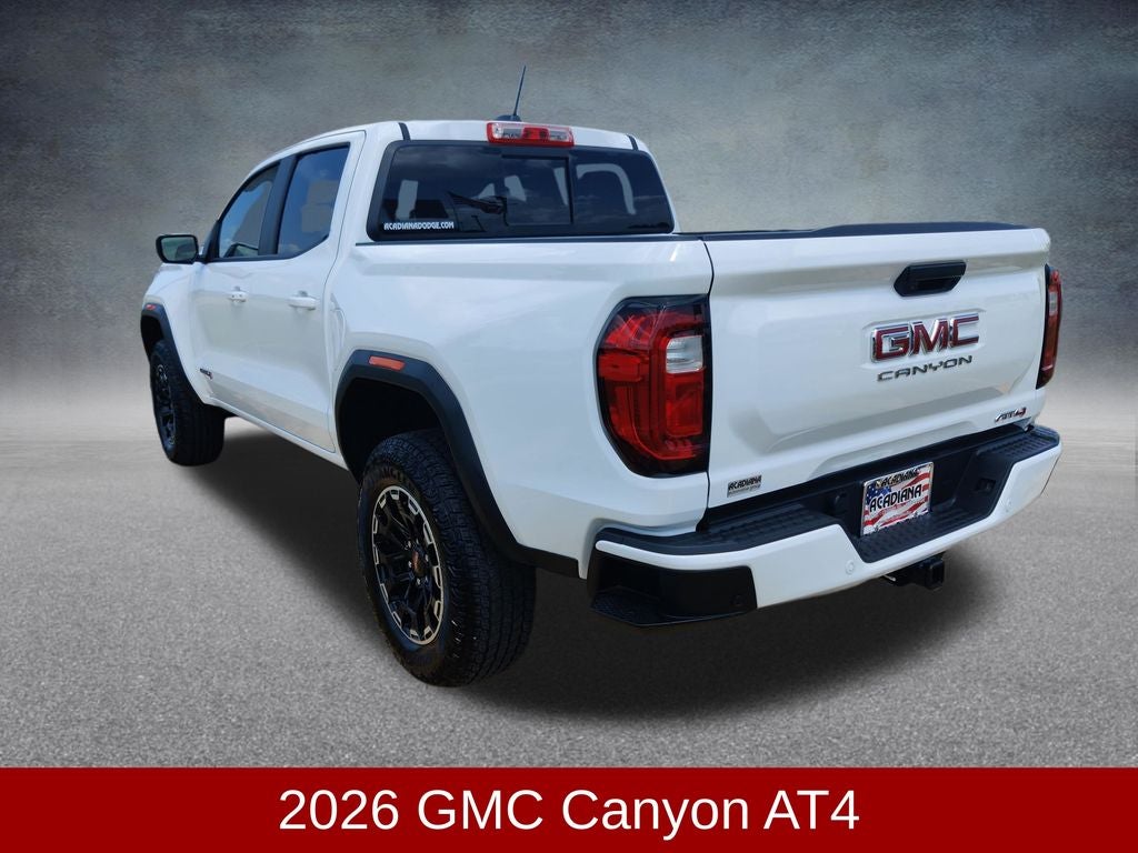 2026 GMC Canyon AT4
