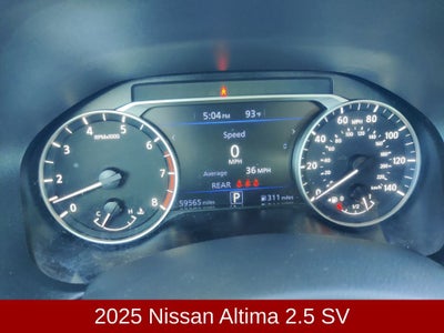 2025 Nissan Altima 2.5 SV