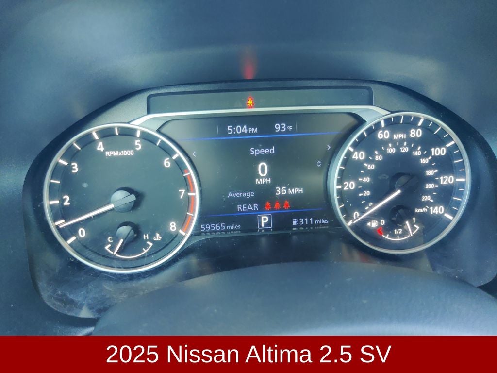 2025 Nissan Altima 2.5 SV