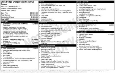 2026 Dodge Charger R/T Scat Pack