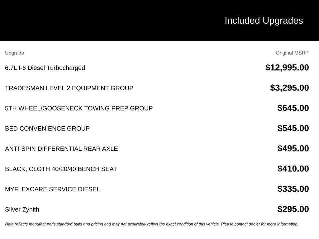 2026 RAM 2500 Tradesman