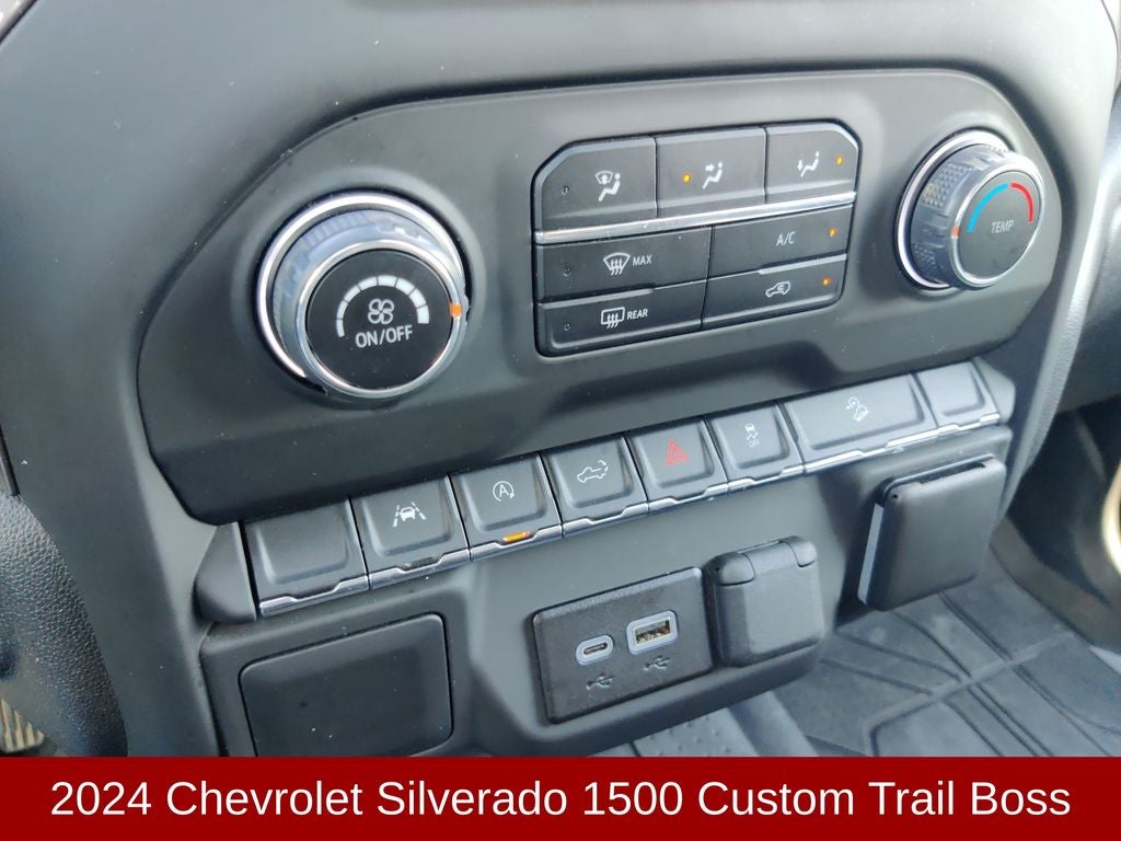 2024 Chevrolet Silverado 1500 Custom Trail Boss