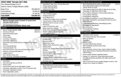 2022 GMC Terrain SLT