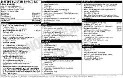 2023 GMC Sierra 1500 SLT