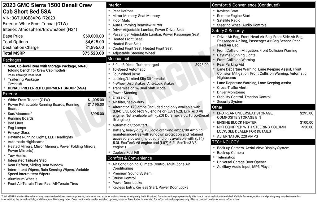 2023 GMC Sierra 1500 Denali