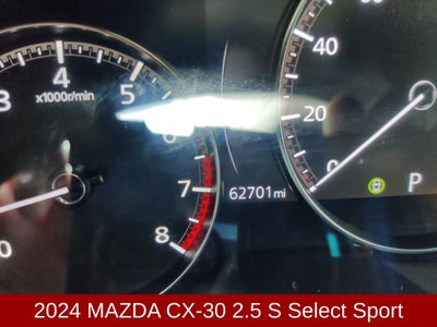 2024 Mazda Mazda CX-30 2.5 S Select Sport
