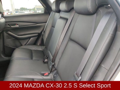 2024 Mazda Mazda CX-30 2.5 S Select Sport