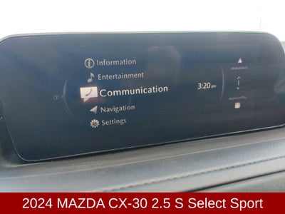 2024 Mazda Mazda CX-30 2.5 S Select Sport