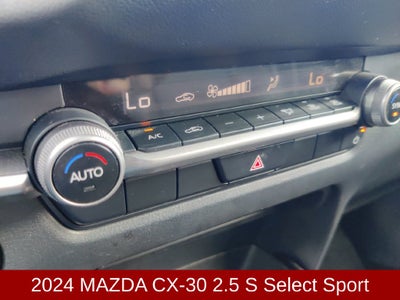 2024 Mazda Mazda CX-30 2.5 S Select Sport