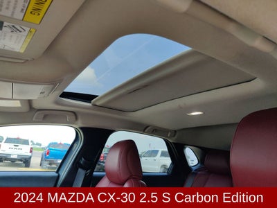 2024 Mazda Mazda CX-30 2.5 S Carbon Edition