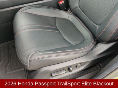 2026 Honda Passport TrailSport Elite Blackout