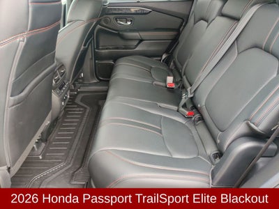2026 Honda Passport TrailSport Elite Blackout