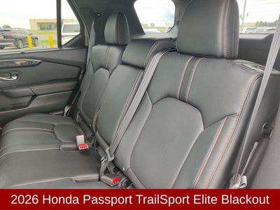 2026 Honda Passport TrailSport Elite Blackout
