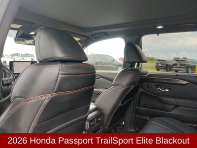 2026 Honda Passport TrailSport Elite Blackout