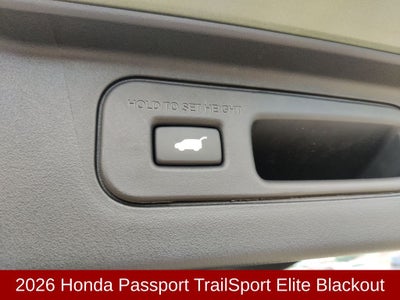 2026 Honda Passport TrailSport Elite Blackout