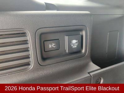 2026 Honda Passport TrailSport Elite Blackout