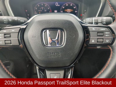 2026 Honda Passport TrailSport Elite Blackout