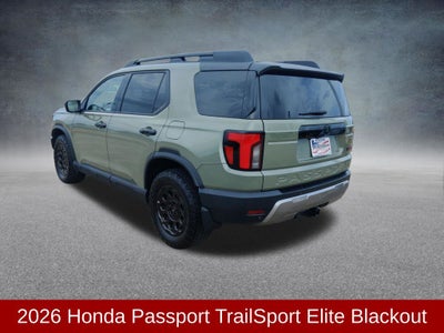 2026 Honda Passport TrailSport Elite Blackout