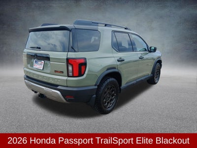2026 Honda Passport TrailSport Elite Blackout