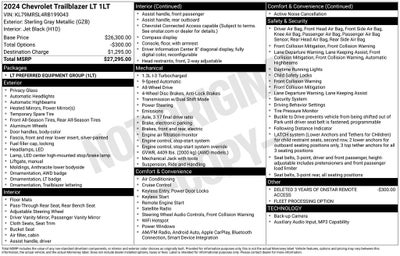 2024 Chevrolet Trailblazer LT
