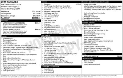 2024 Kia Soul LX