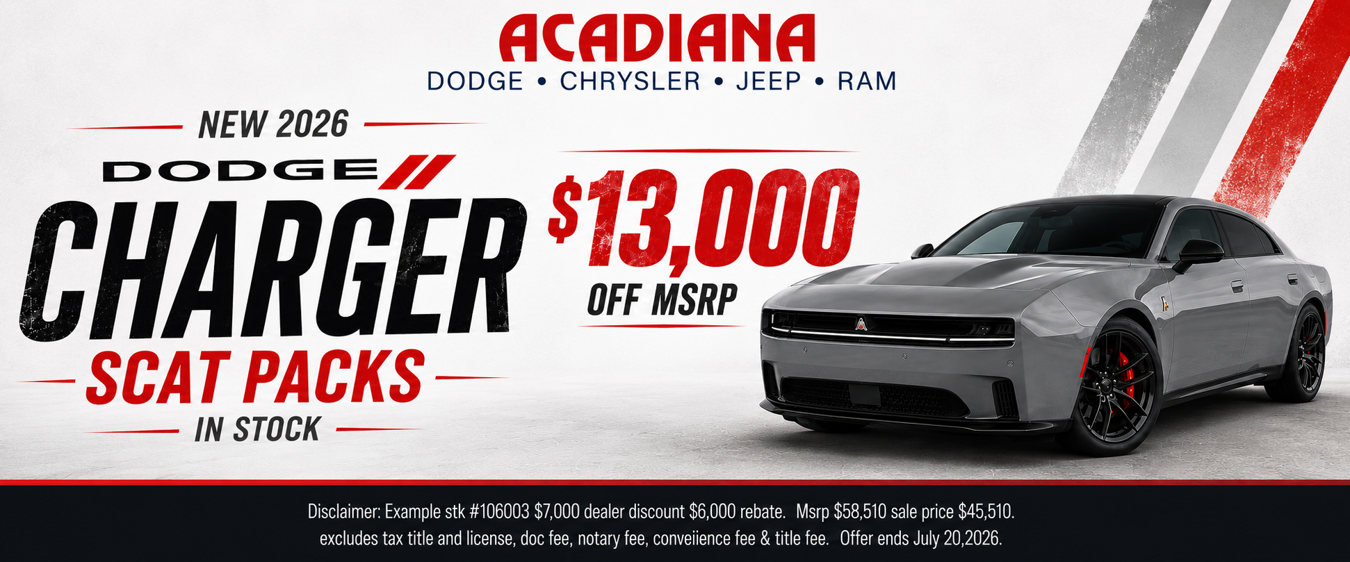 2026 Dodge Charger